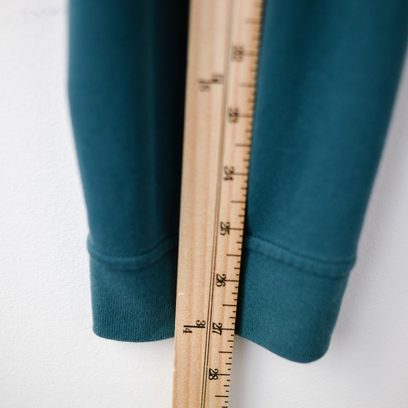 Lululemon City Sweat Jogger Pants Mens Small Blue Teal Terry Athleisure Gym - Picture 11 of 11